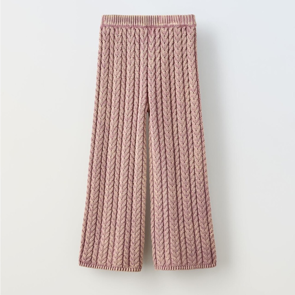 Two piece set. Fits XS-S women. cable knit sweater and pants set
